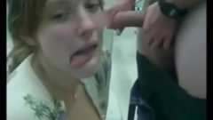 Nice Girl Blows In Classroom With Facial