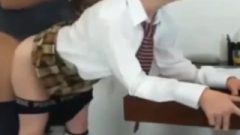 Real Amateur School Girl Banging And Eating Cock In Classroom