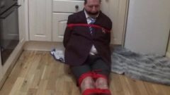 Dude In School Uniform Kept Tied Up And Gagged All Night – Version 6 Of 9 Web-cam 1
