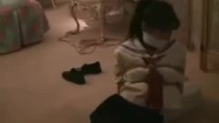 Japanese Tied Up In School Uniform Old Clip From Myclip.