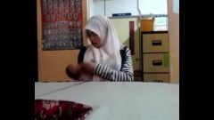 Filthy Hijab Female Shows Us Her Breasts In Public Library